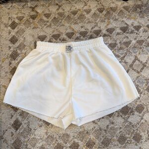 SHEIN White Athletic Shorts